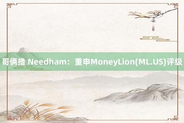 哥俩撸 Needham：重申MoneyLion(ML.US)评级