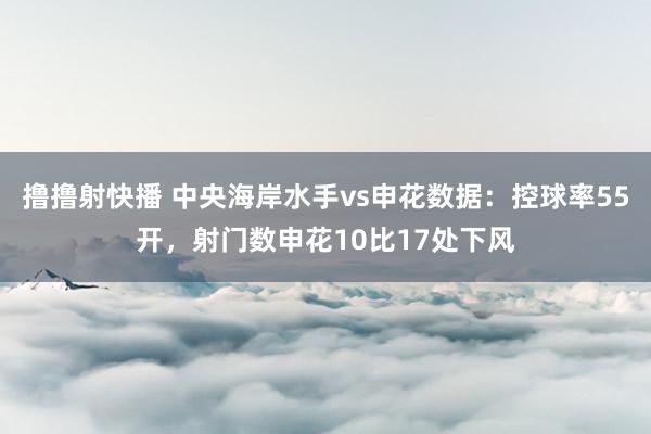 撸撸射快播 中央海岸水手vs申花数据：控球率55开，射门数申花10比17处下风