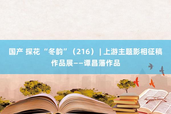 国产 探花 “冬韵”（216） | 上游主题影相征稿作品展——谭昌藩作品