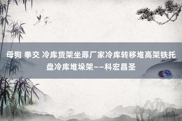 母狗 拳交 冷库货架坐蓐厂家冷库转移堆高架铁托盘冷库堆垛架——科宏昌圣