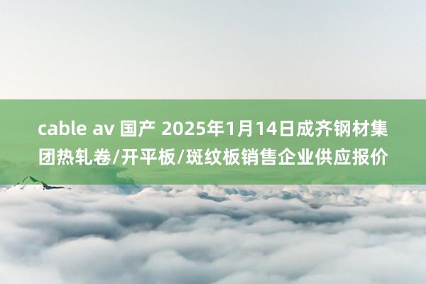 cable av 国产 2025年1月14日成齐钢材集团热轧卷/开平板/斑纹板销售企业供应报价